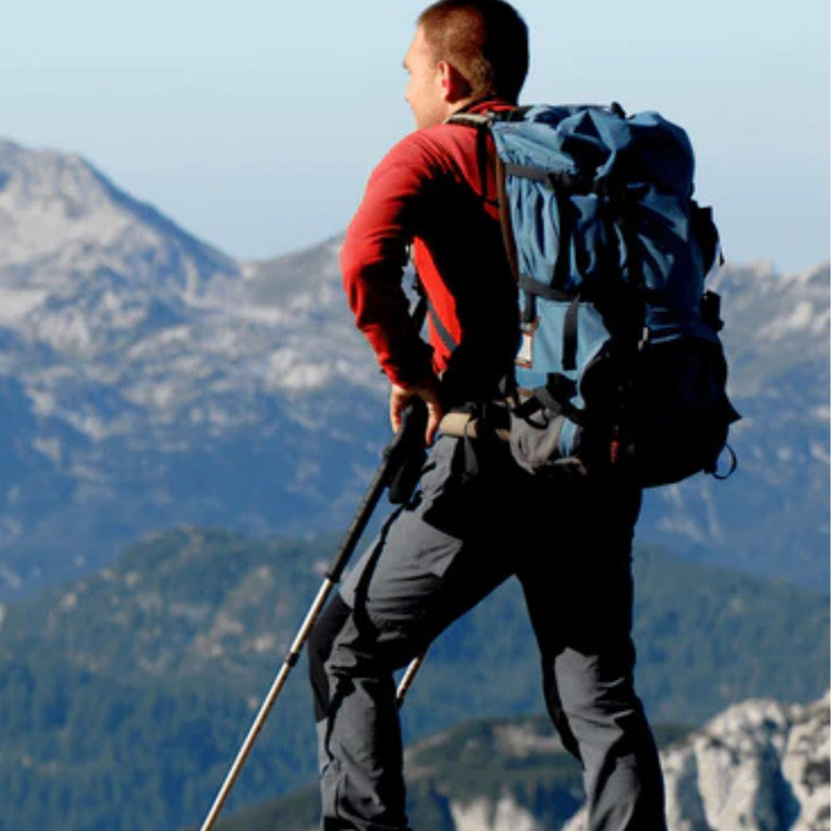 Hiker In Mountains, Adventure Travel Guides, eBooks & Downloads Collection, Adventure Travel Gear