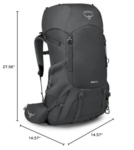 Image of Osprey Renn 65L Women's Backpacking Backpack, a backpack available for $385.70 Buy now and save at Adventure Travel Gear