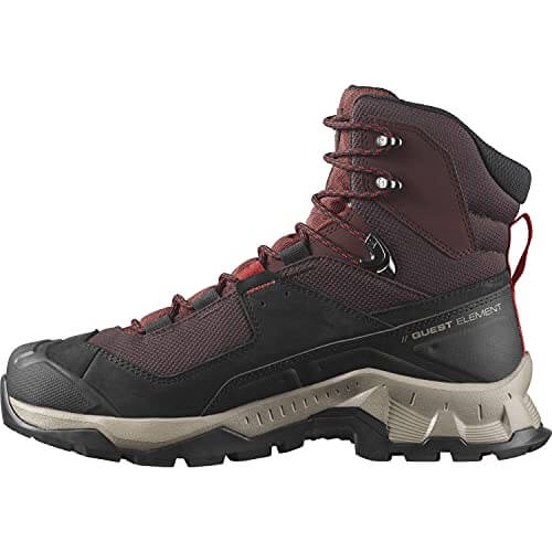 Image of Salomon Men's QUEST ELEMENT GORE-TEX Leather Hiking Boot, a Footwear available for $275.43 Buy now and save at Adventure Travel Gear