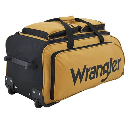 Image of Wrangler 30" Wesley Rolling Duffel Bag, a Duffel Bag available for $63.80 Buy now and save at Adventure Travel Gear