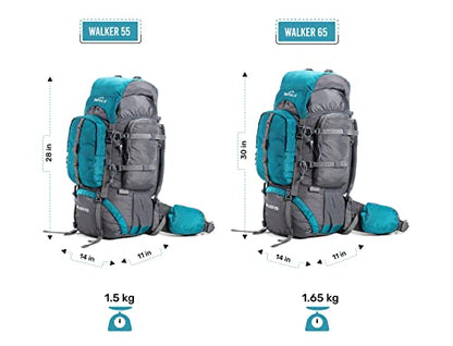 Image of Tripole Walker 65 Litres Rucksack Internal Frame, a backpack available for $94.25 Buy now and save at Adventure Travel Gear