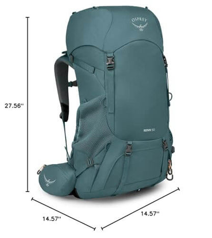 Image of Osprey Renn 65L Women's Backpacking Backpack, a backpack available for $385.70 Buy now and save at Adventure Travel Gear