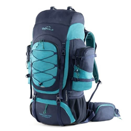 Image of Tripole Walker Pro Rucksack for Trekking and Hiking, a backpack available for $94.25 Buy now and save at Adventure Travel Gear