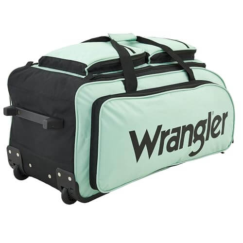 Image of Wrangler 30" Wesley Rolling Duffel Bag, a Duffel Bag available for $63.80 Buy now and save at Adventure Travel Gear