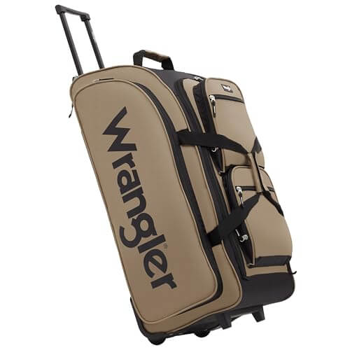 Image of Wrangler 30" Wesley Rolling Duffel Bag, a Duffel Bag available for $66.09 Buy now and save at Adventure Travel Gear