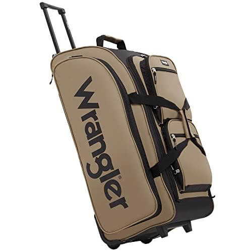 Image of Wrangler 30" Wesley Rolling Duffel Bag, a Duffel Bag available for $63.80 Buy now and save at Adventure Travel Gear