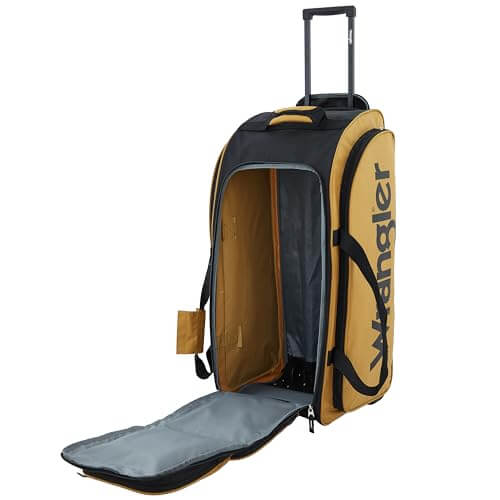 Image of Wrangler 30" Wesley Rolling Duffel Bag, a Duffel Bag available for $63.80 Buy now and save at Adventure Travel Gear