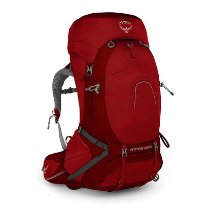 Image of Osprey Atmos AG 65 Men's Backpacking Backpack, a backpack available for $375.49 Buy now and save at Adventure Travel Gear