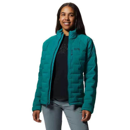 Image of Mountain Hardwear Women's StretchDown Jacket, a Jacket available for $548.10 Buy now and save at Adventure Travel Gear