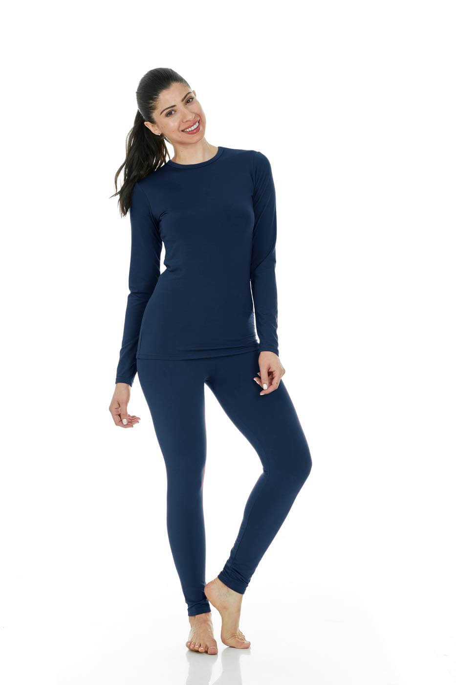 Image of Thermajane Long Johns Thermal Underwear for Women Fleece Lined Base Layer, a Women's Base Layer Set available for $46.39 Buy now and save at Adventure Travel Gear