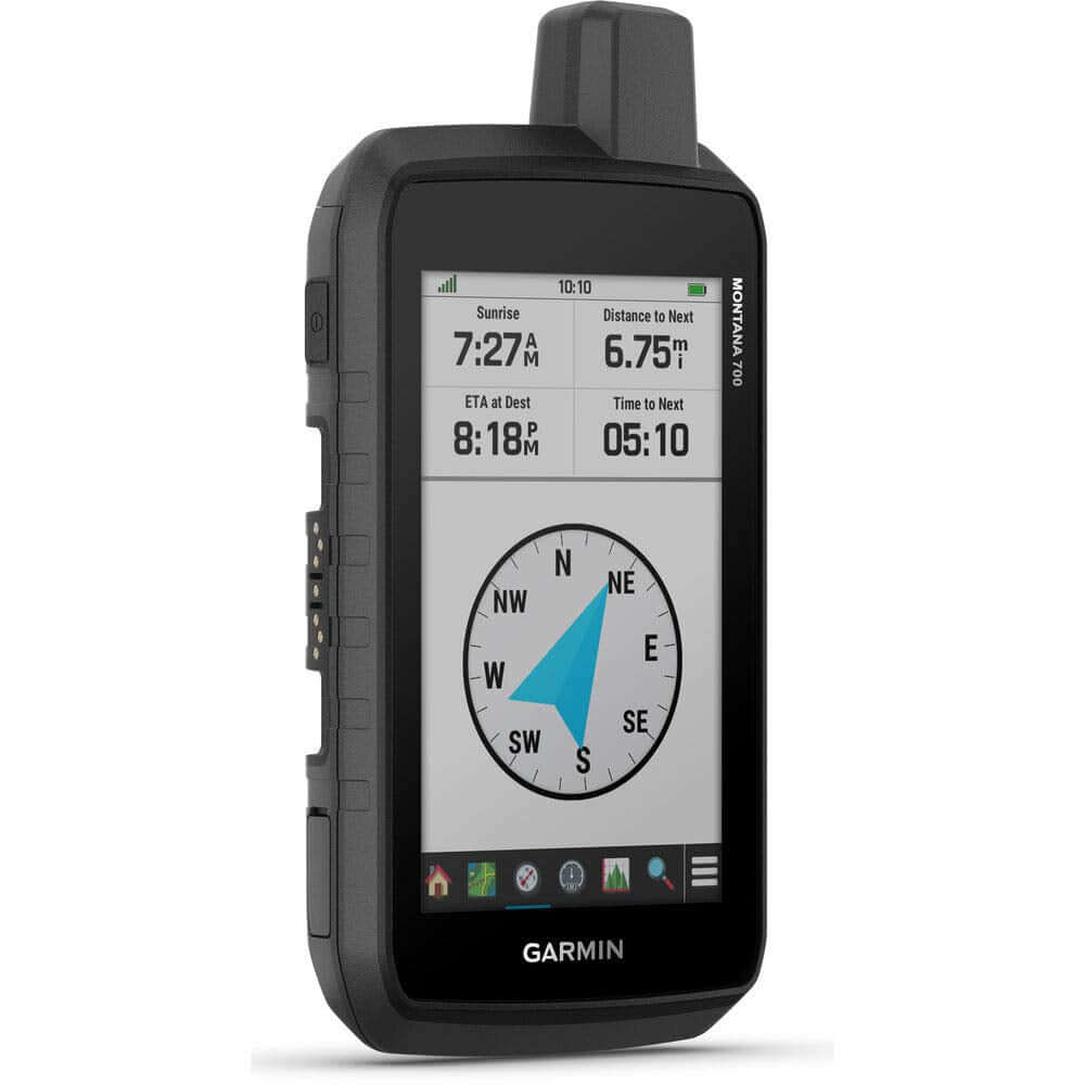 Image of Garmin Montana 700, Rugged GPS Handheld, Routable Mapping for Roads and Trails, Glove-Friendly 5" Color Touchscreen, a Hand Held GPS available for $986.46 Buy now and save at Adventure Travel Gear