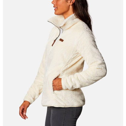 Image of Columbia Women's Fire Side Sherpa 1/4 Zip, a Jacket available for $70.69 Buy now and save at Adventure Travel Gear