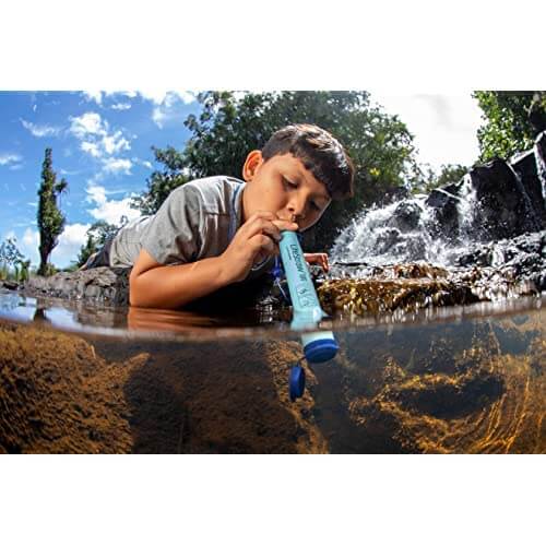 Image of LifeStraw Personal Water Filter for Hiking, Camping, Travel, and Emergency Preparedness, a Portable Water Filter available for $27.65 Buy now and save at Adventure Travel Gear