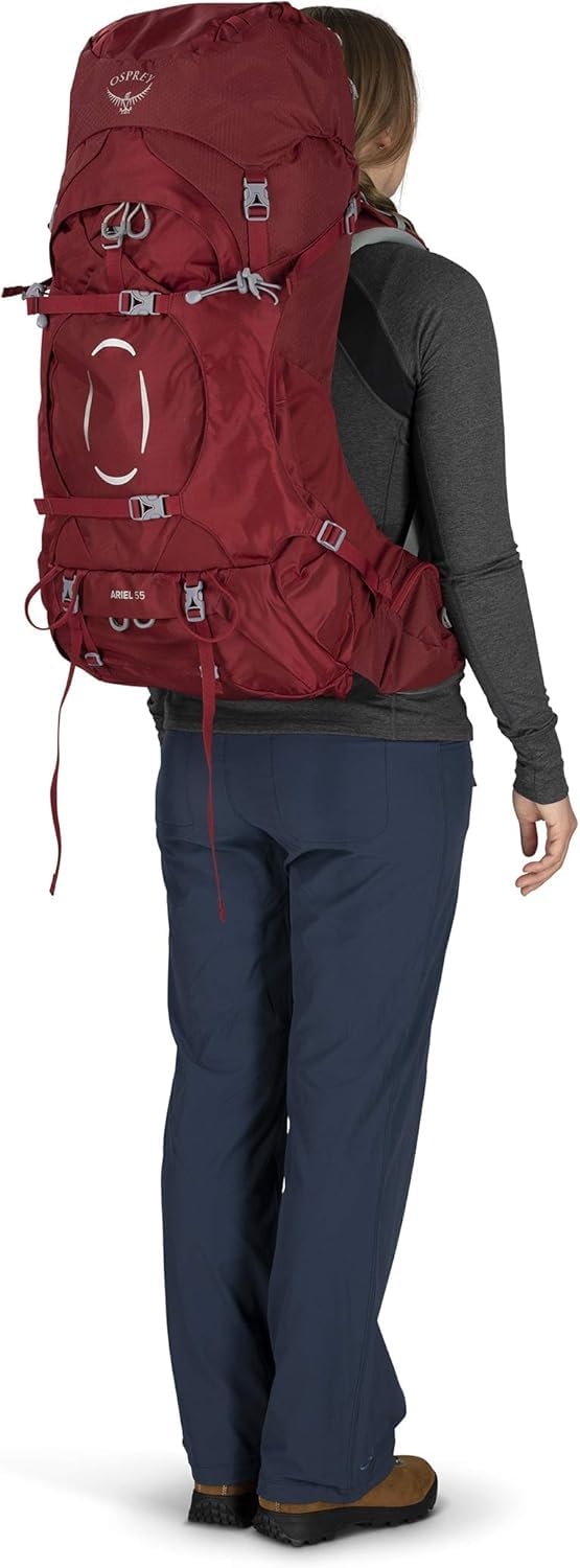 Image of Osprey Ariel 55L Women's Backpacking Backpack, a backpack available for $456.65 Buy now and save at Adventure Travel Gear