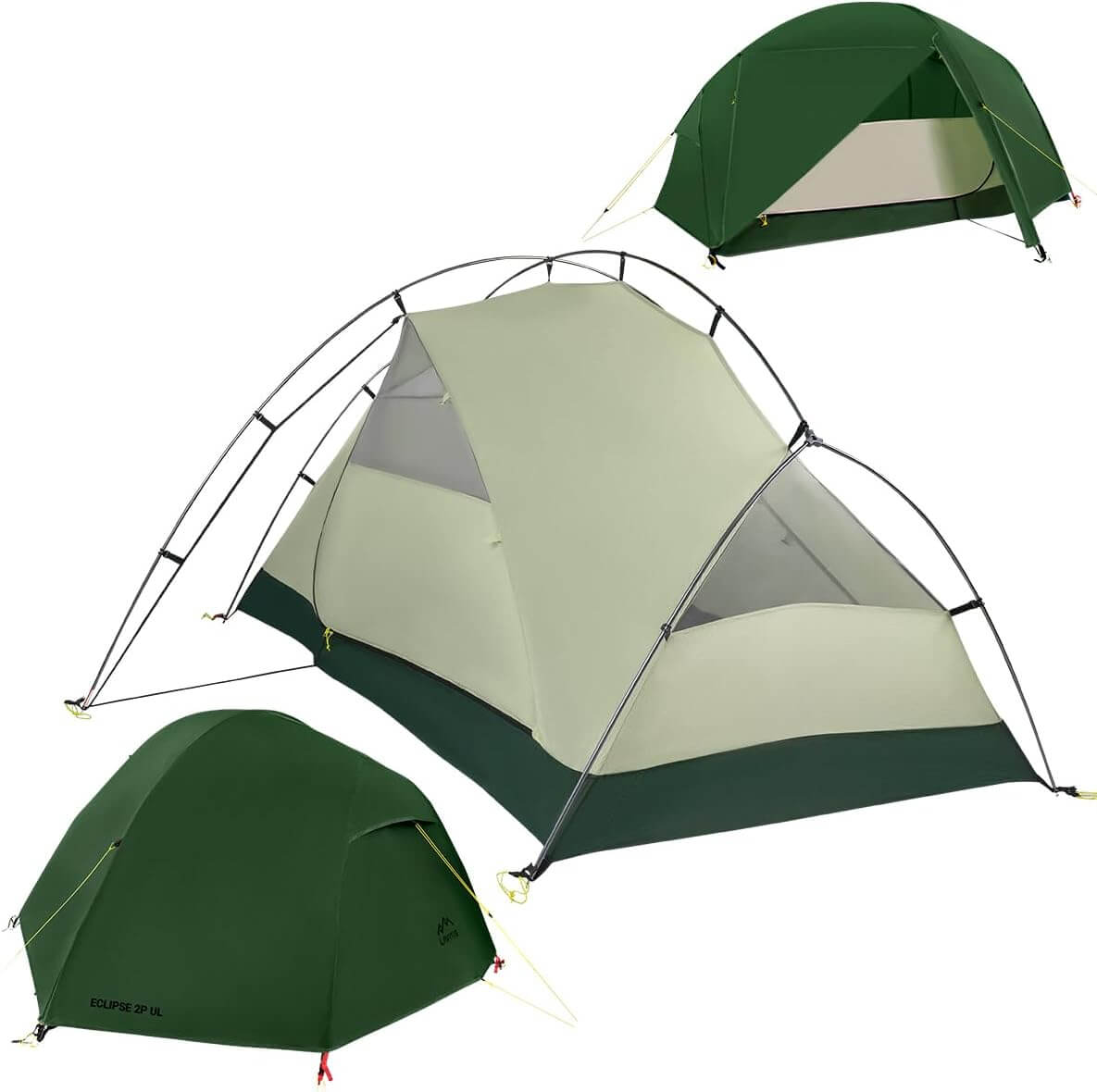 Image of 2 Person Lightweight Backpacking Tent, Ultralight Portable 20D Waterproof Nylon Tent for Camping, a Backpacking Tent available for $376.99 Buy now and save at Adventure Travel Gear