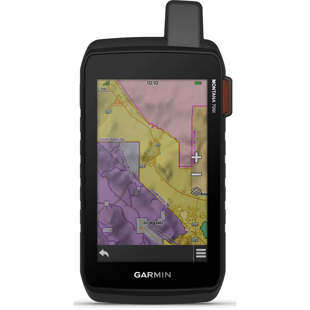 Image of Garmin Montana 700, Rugged GPS Handheld, Routable Mapping for Roads and Trails, Glove-Friendly 5" Color Touchscreen, a Hand Held GPS available for $986.46 Buy now and save at Adventure Travel Gear