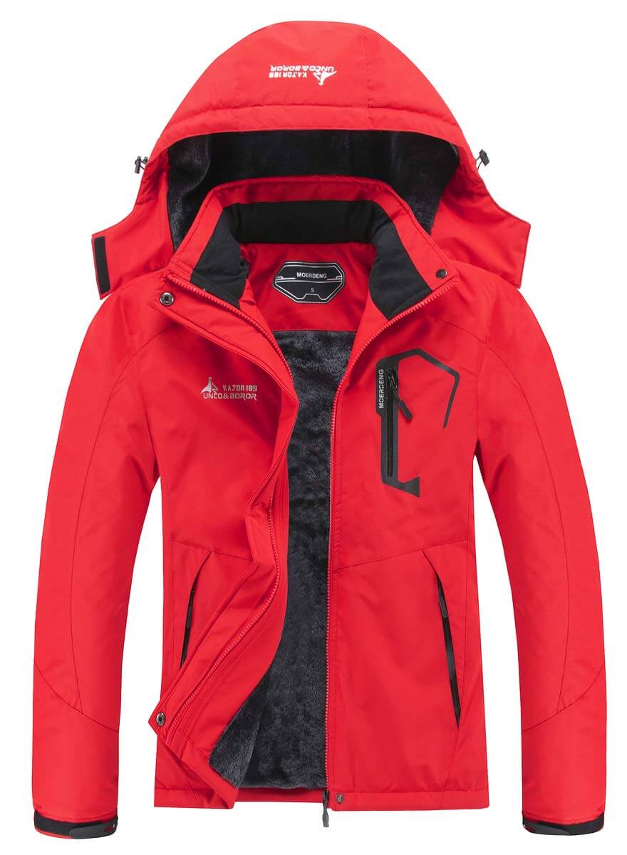 Image of MOERDENG Women's Waterproof Ski Jacket Warm Winter Snow Coat, a Ski Jacket available for $79.74 Buy now and save at Adventure Travel Gear