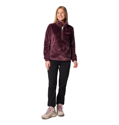 Image of Columbia Women's Fire Side Sherpa 1/4 Zip, a Jacket available for $70.69 Buy now and save at Adventure Travel Gear