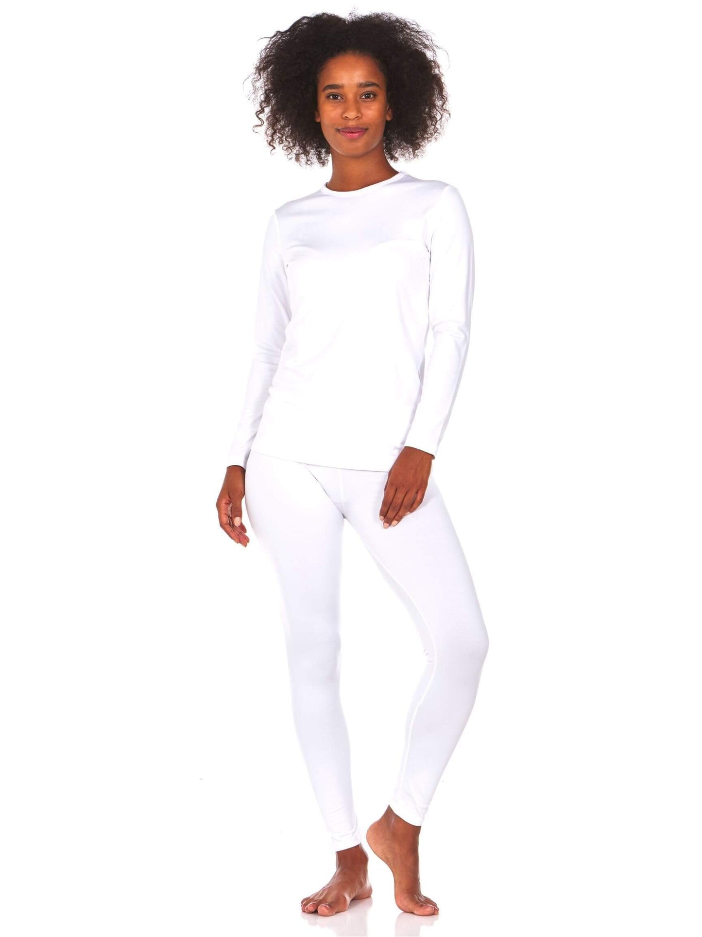 Image of Thermajane Long Johns Thermal Underwear for Women Fleece Lined Base Layer, a Women's Base Layer Set available for $46.39 Buy now and save at Adventure Travel Gear