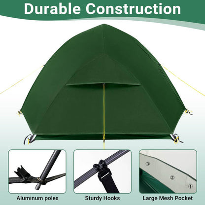 Image of 2 Person Lightweight Backpacking Tent, Ultralight Portable 20D Waterproof Nylon Tent for Camping, a Backpacking Tent available for $376.99 Buy now and save at Adventure Travel Gear