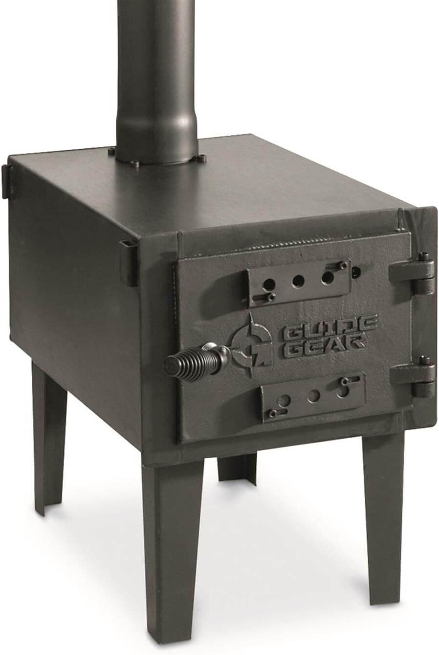 Image of Outdoor Wood Burning Stove, Portable with Chimney Pipe for Cooking, a Wood Burning Stove available for $217.49 Buy now and save at Adventure Travel Gear