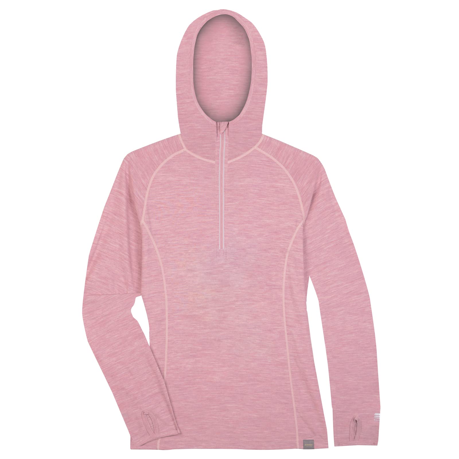 Image of MERIWOOL Women’s Base Layer Hoodie Lightweight Merino Wool Long Sleeve Thermal, a Women's Base Layer Hoodie available for $92.80 Buy now and save at Adventure Travel Gear