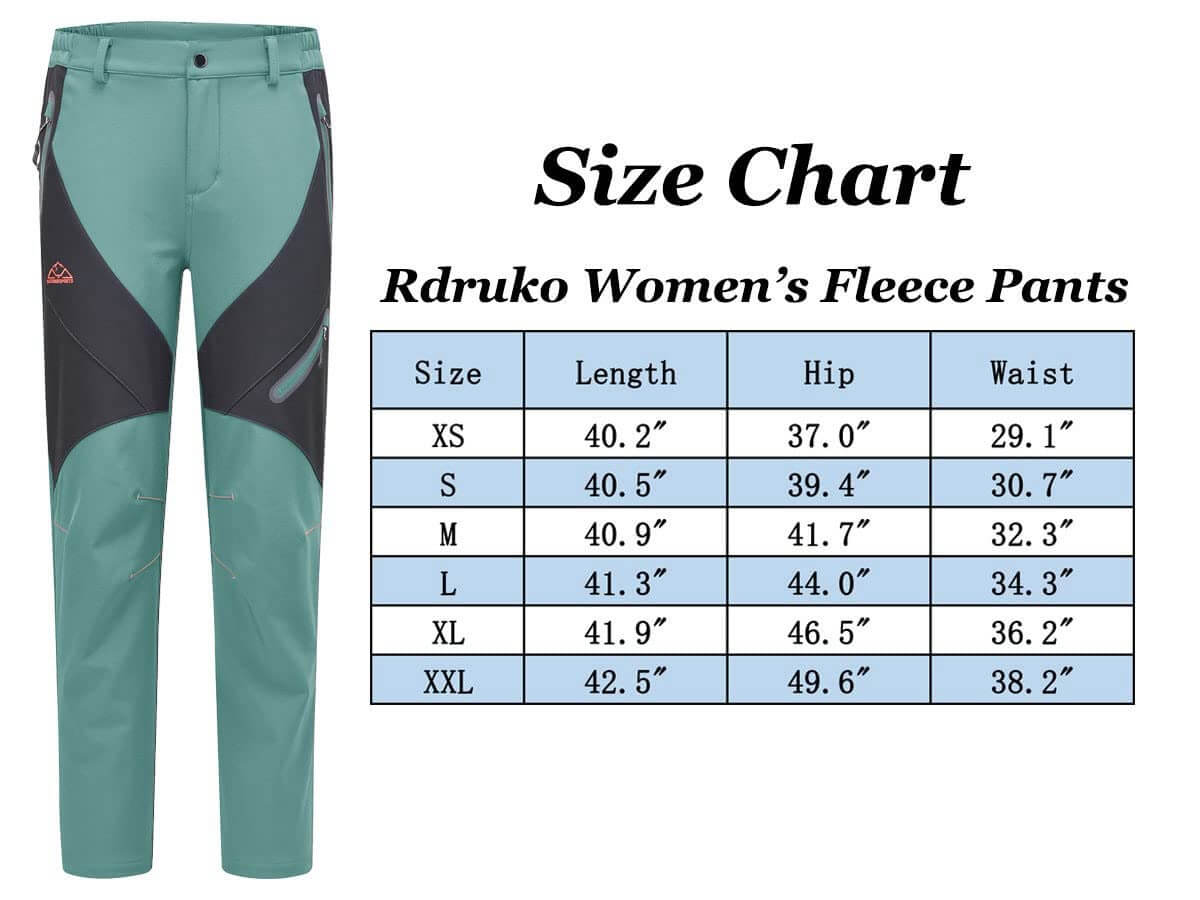 Image of Rdruko Women's Snow Pants Waterproof Insulated Fleece, a Pants available for $65.24 Buy now and save at Adventure Travel Gear