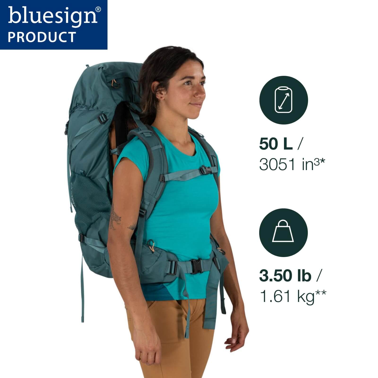 Image of Osprey Renn 65L Women's Backpacking Backpack, a backpack available for $385.70 Buy now and save at Adventure Travel Gear