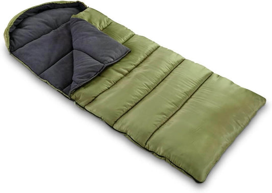 Image of Guide Gear -15 Degree Fleece Lined Sleeping Bag for Adults, a Sleeping Bag available for $131.94 Buy now and save at Adventure Travel Gear