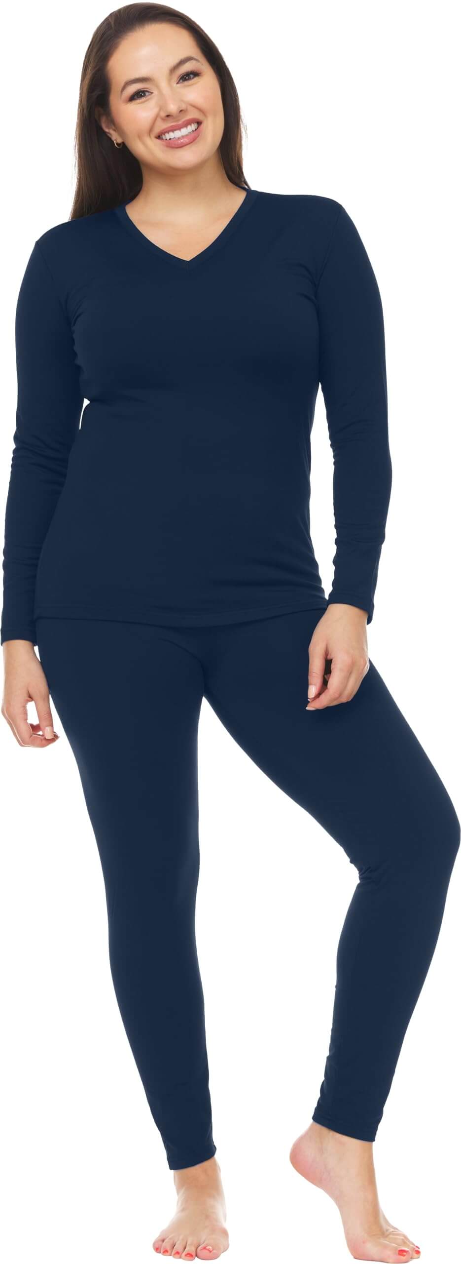 Image of Thermajane Long Johns Thermal Underwear for Women Fleece Lined Base Layer, a Women's Base Layer Set available for $43.49 Buy now and save at Adventure Travel Gear