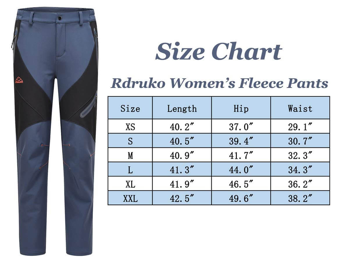 Image of Rdruko Women's Snow Pants Waterproof Insulated Fleece, a Pants available for $65.24 Buy now and save at Adventure Travel Gear