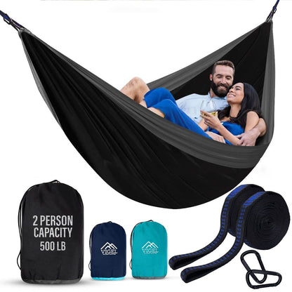 Image of Vigel Camping Hammock - XL Double Hammock 500 Lb Capacity, a Hammock available for $32.47 Buy now and save at Adventure Travel Gear