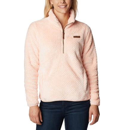 Image of Columbia Women's Fire Side Sherpa 1/4 Zip, a Jacket available for $70.69 Buy now and save at Adventure Travel Gear