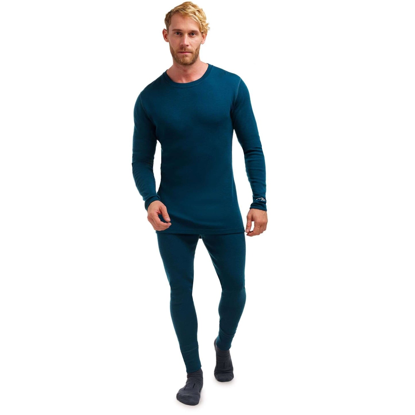 Image of Merino.tech Merino Wool Base Layer Mens Set - Thermal Underwear, a Men's Base Layer Set available for $144.99 Buy now and save at Adventure Travel Gear