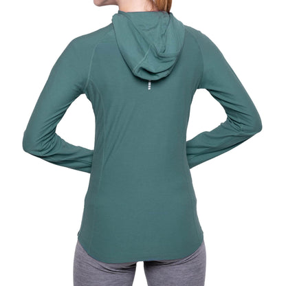 Image of MERIWOOL Women’s Base Layer Hoodie Lightweight Merino Wool Long Sleeve Thermal, a Women's Base Layer Hoodie available for $92.80 Buy now and save at Adventure Travel Gear