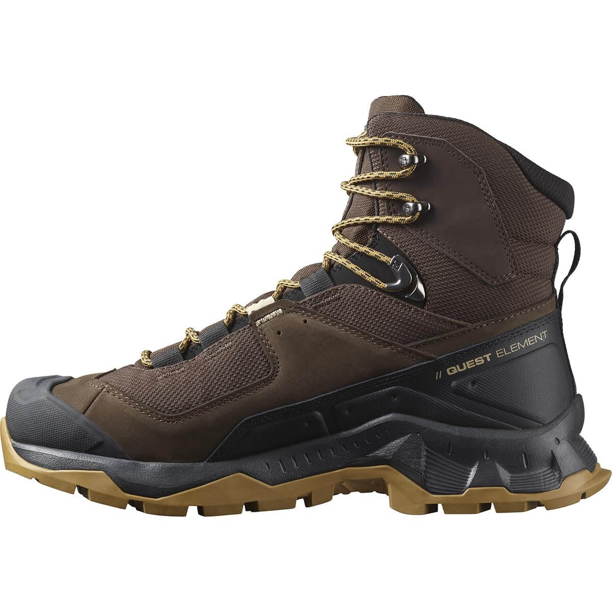 Image of Salomon Men's QUEST ELEMENT GORE-TEX Leather Hiking Boot, a Footwear available for $275.43 Buy now and save at Adventure Travel Gear