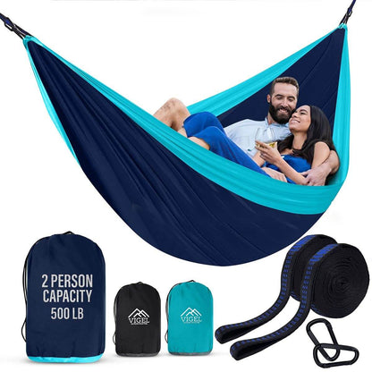 Image of Vigel Camping Hammock - XL Double Hammock 500 Lb Capacity, a Hammock available for $27.54 Buy now and save at Adventure Travel Gear