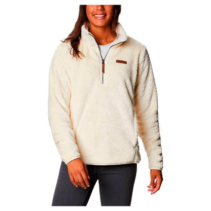 Image of Columbia Women's Fire Side Sherpa 1/4 Zip, a Jacket available for $70.69 Buy now and save at Adventure Travel Gear