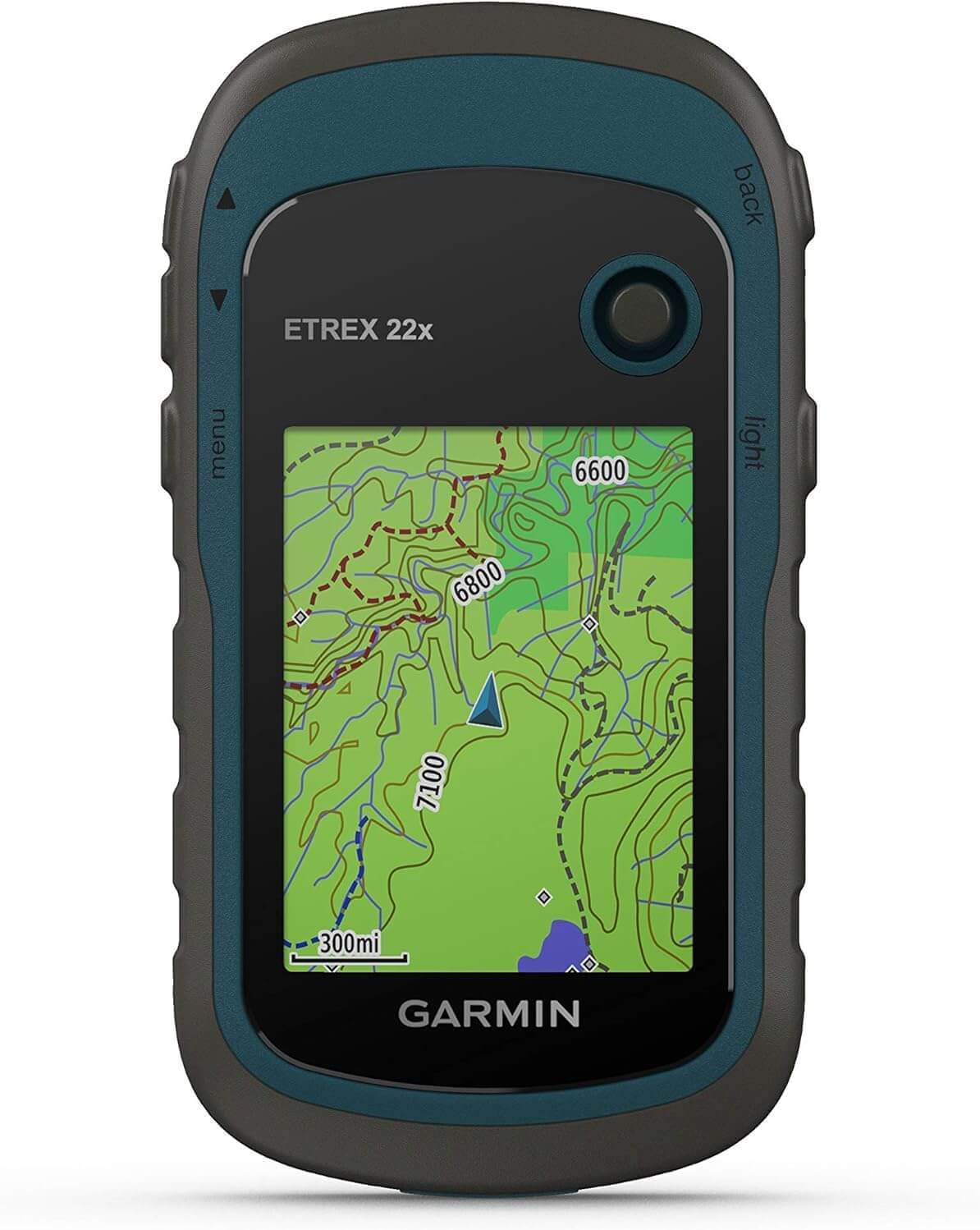 Image of Garmin 010-02256-00 eTrex 22x, Rugged Handheld GPS Navigator, Black/Navy, a Hand Held GPS available for $324.79 Buy now and save at Adventure Travel Gear