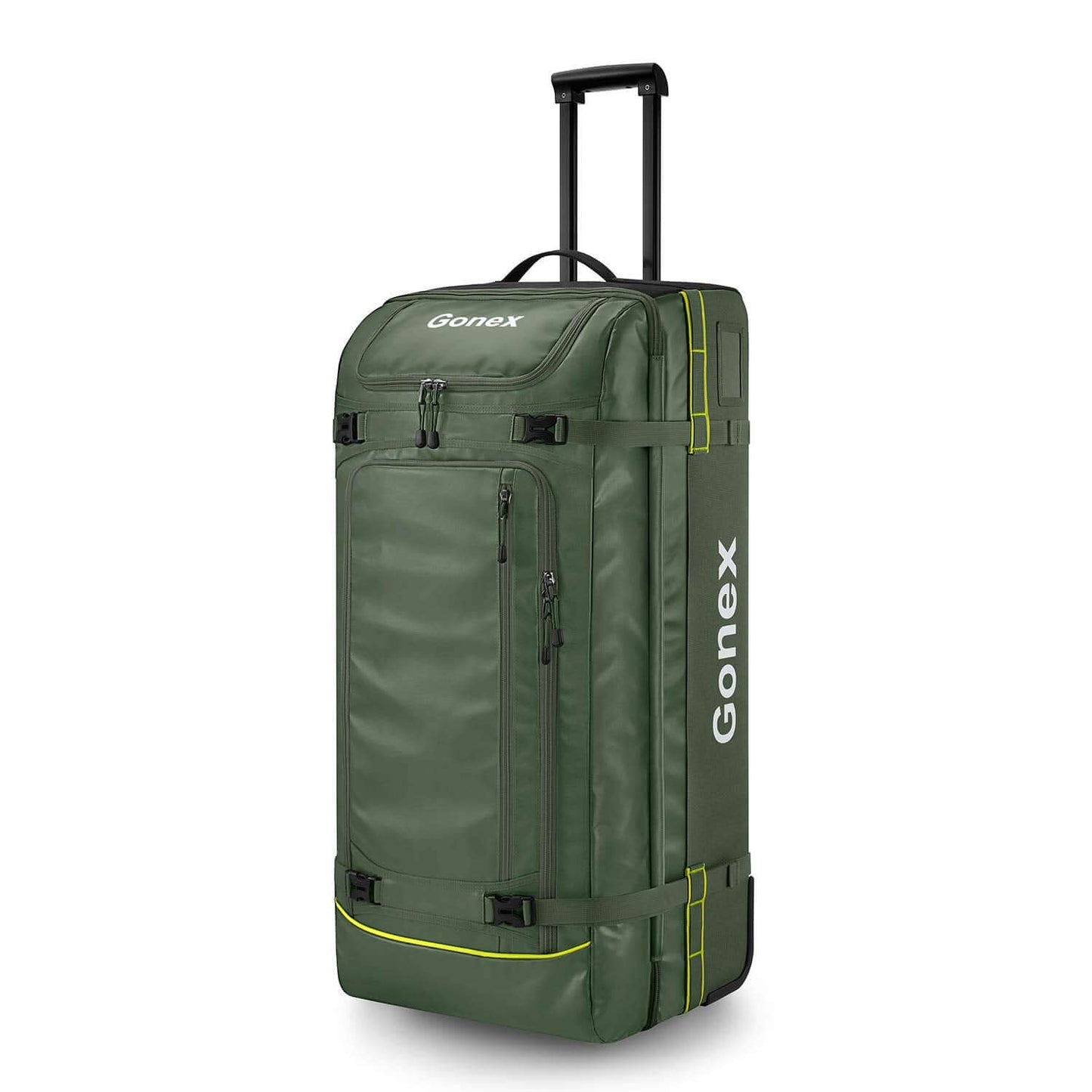 Image of Gonex Rolling Duffle Bag with Wheels, 100L Water Repellent, a Duffel Bag available for $226.19 Buy now and save at Adventure Travel Gear