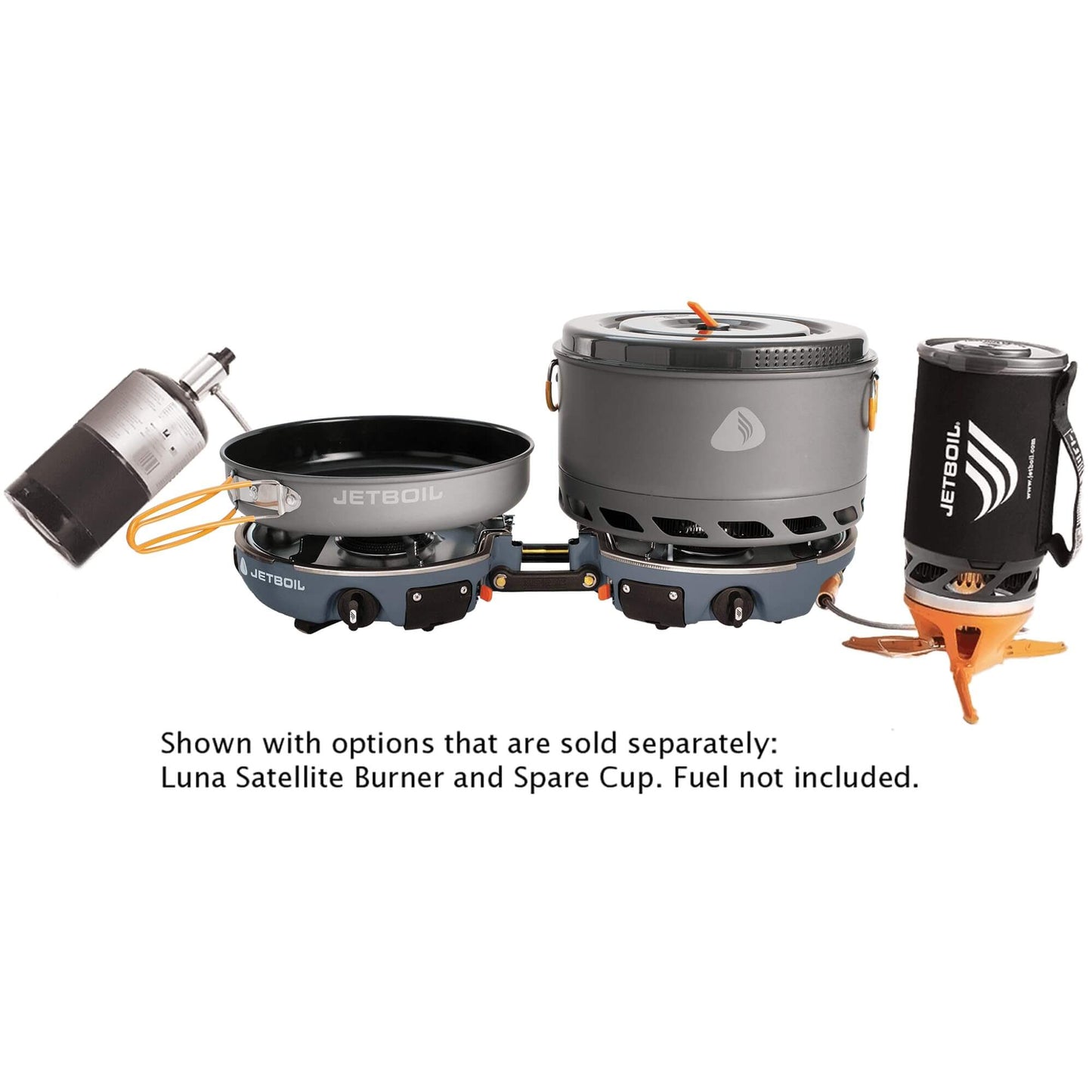 Image of Jetboil Genesis Basecamp Backpacking and Camping Stove Cooking System with Camping Cookware, a Backpacking Stove available for $579.93 Buy now and save at Adventure Travel Gear