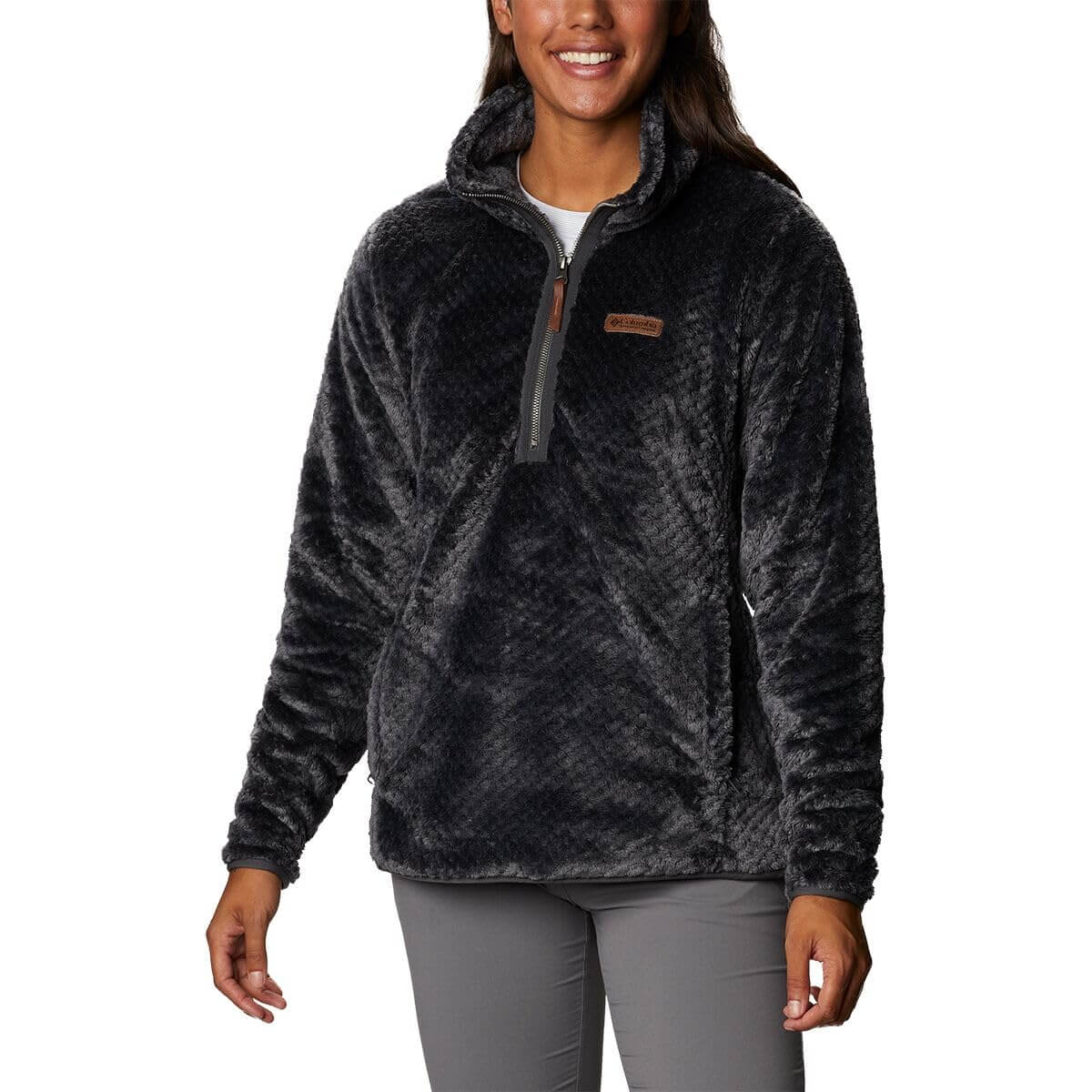 Image of Columbia Women's Fire Side Sherpa 1/4 Zip, a Jacket available for $70.69 Buy now and save at Adventure Travel Gear