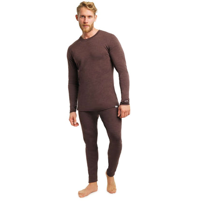 Image of Merino.tech Merino Wool Base Layer Mens Set - Thermal Underwear, a Men's Base Layer Set available for $144.99 Buy now and save at Adventure Travel Gear