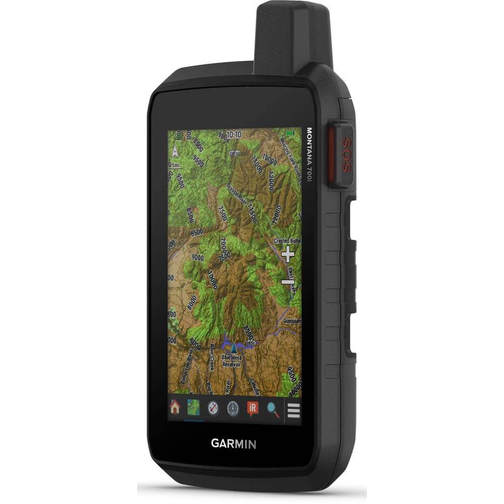 Image of Garmin Montana 700, Rugged GPS Handheld, Routable Mapping for Roads and Trails, Glove-Friendly 5" Color Touchscreen, a Hand Held GPS available for $986.46 Buy now and save at Adventure Travel Gear