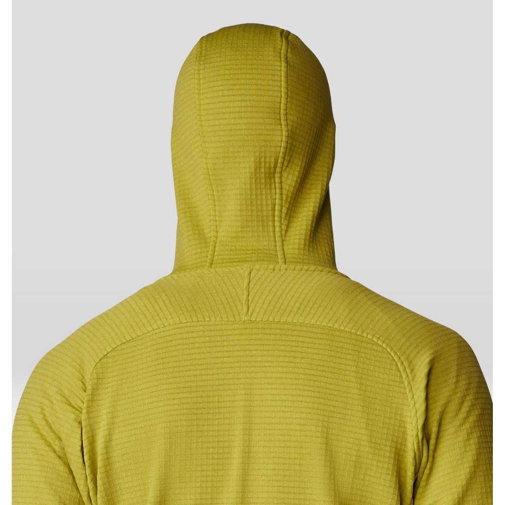 Image of Mountain Hardwear Men's Polartec Power Grid Full Zip Hoody, a Men's Mid Layer available for $232.00 Buy now and save at Adventure Travel Gear