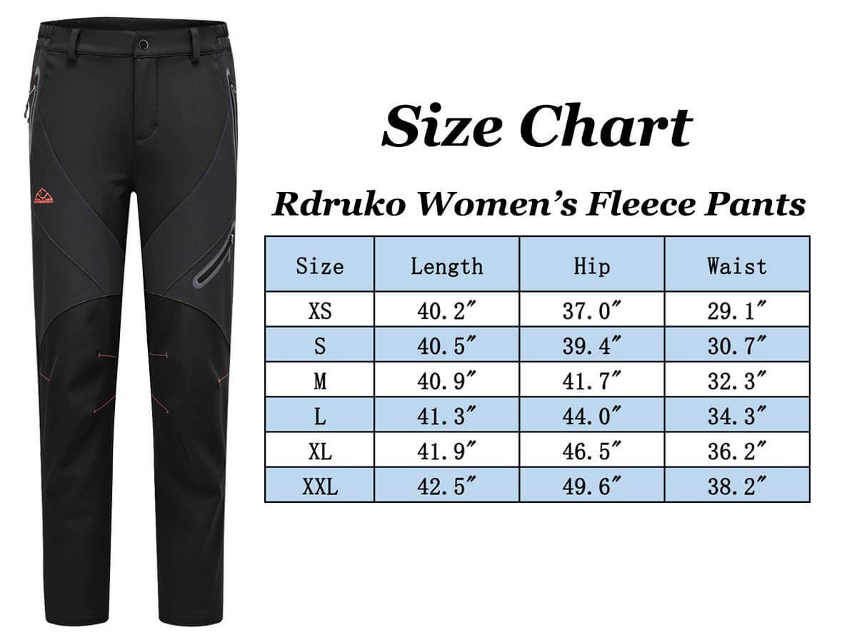 Image of Rdruko Women's Snow Pants Waterproof Insulated Fleece, a Pants available for $65.24 Buy now and save at Adventure Travel Gear