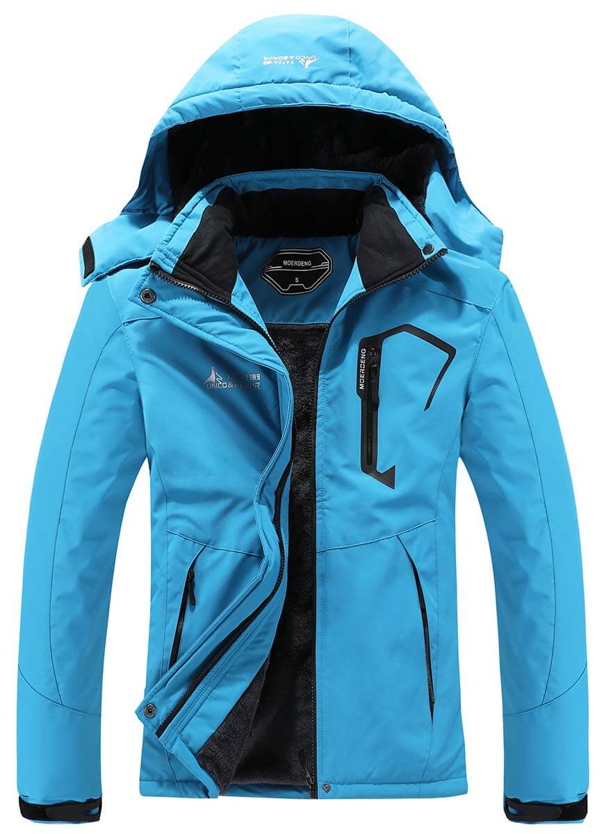 Image of MOERDENG Women's Waterproof Ski Jacket Warm Winter Snow Coat, a Ski Jacket available for $79.74 Buy now and save at Adventure Travel Gear