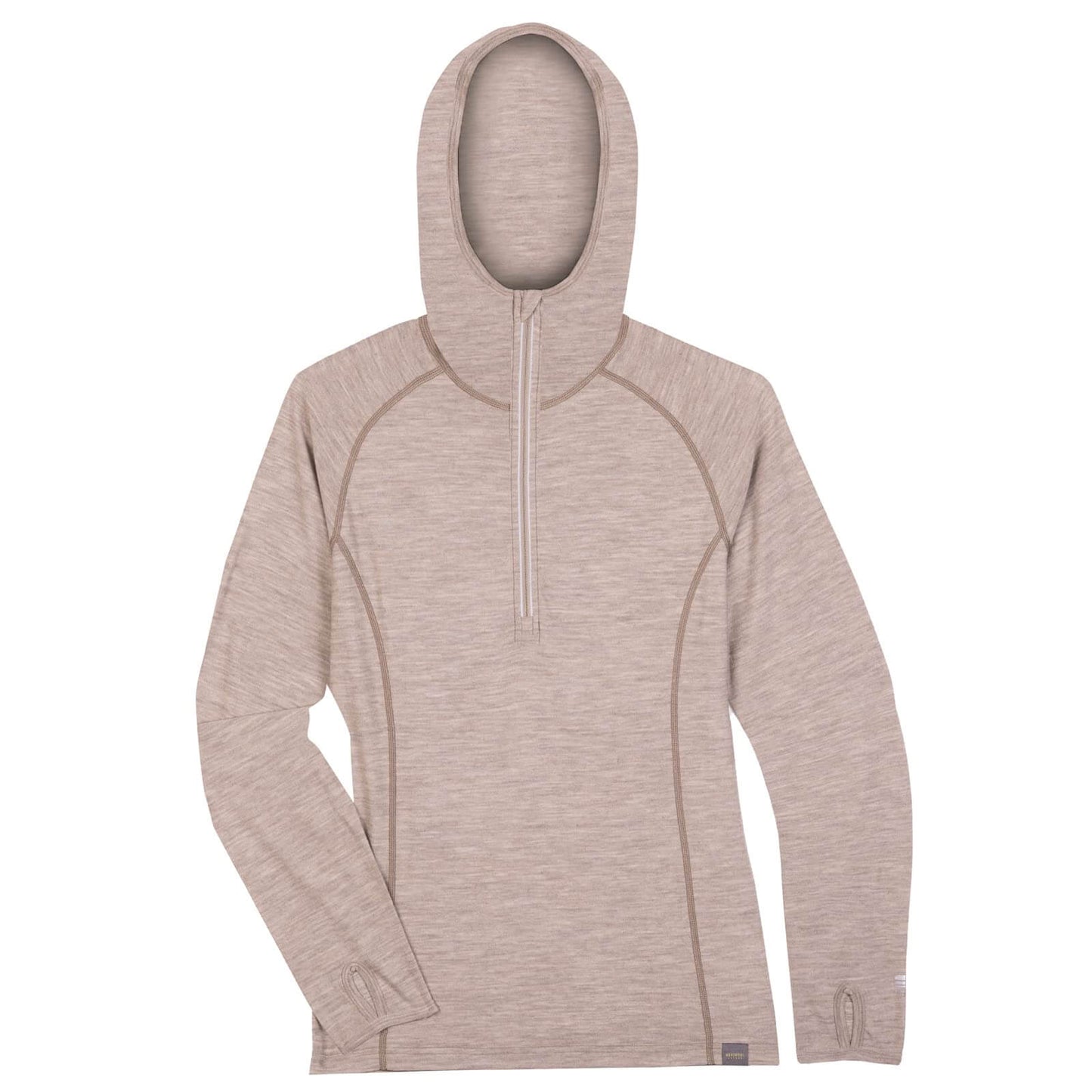 Image of MERIWOOL Women’s Base Layer Hoodie Lightweight Merino Wool Long Sleeve Thermal, a Women's Base Layer Hoodie available for $92.80 Buy now and save at Adventure Travel Gear