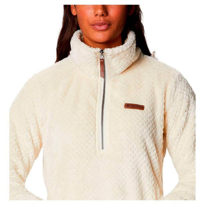 Image of Columbia Women's Fire Side Sherpa 1/4 Zip, a Jacket available for $120.34 Buy now and save at Adventure Travel Gear