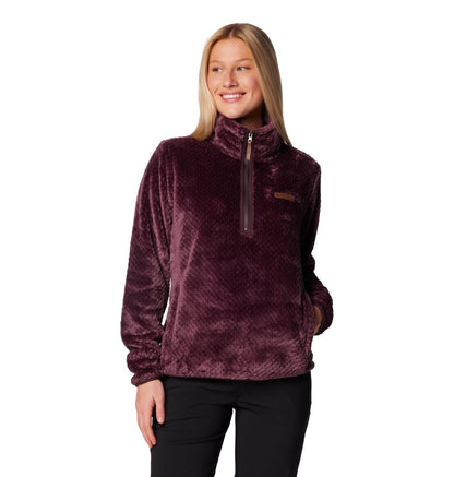 Image of Columbia Women's Fire Side Sherpa 1/4 Zip, a Jacket available for $70.69 Buy now and save at Adventure Travel Gear